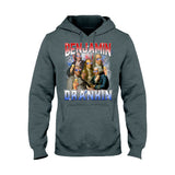 Benjamin Drankin Bootleg Rap Vintage Style - Patriot T-shirt And Hoodie