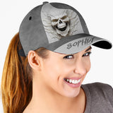 Beautiful White Skeleton - Personalized Skull Classic Cap