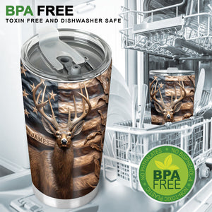 Love Hunting - Personalized Hunting Tumbler