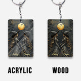 Witches By Nature Bitches By Choice - Personalized Bestie Keychain