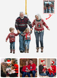 Custom Any Photo Ornament - Personalized Family Custom Shaped Ornament