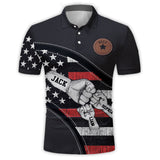 Wolf Pack - Personalized Father Polo Shirt