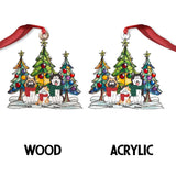 Merry Christmas Pets - Personalized Dog Custom Shaped Ornament