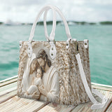 The Holy Family - Christian Leather Handbag