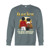 Black Love - Personalized Couple T-shirt And Hoodie