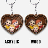 Best Dad/ Grandpa/ Papa... Ever - Personalized Father Keychain