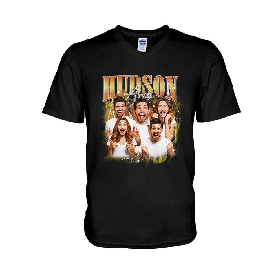 Custom Text And Photos - gift for anyone - Personalized T-shirt And Hoodie