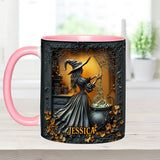 Beautiful Witch - Personalized Witch Accent Mug