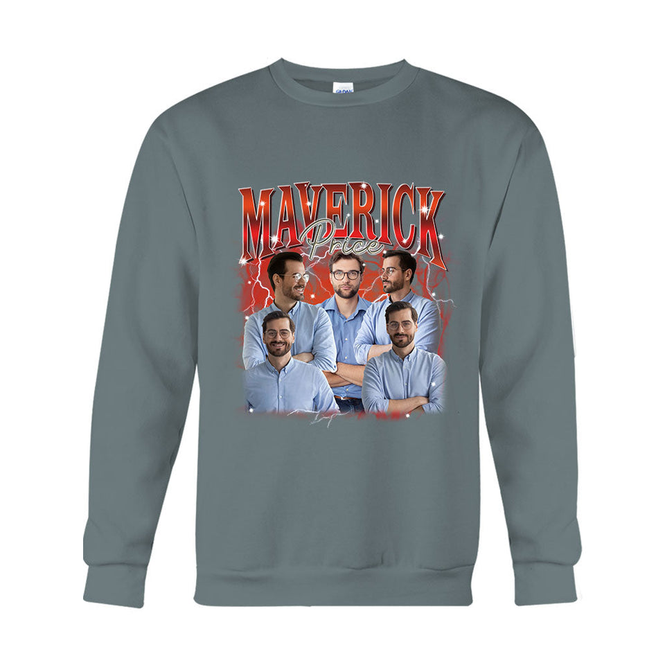 Custom Text And Photos - gift for anyone - Personalized T-shirt And Hoodie