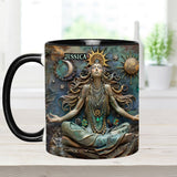 I'm Not Sugar And Spice - Personalized Yoga Accent Mug