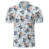 Best Dad By Par - Personalized Golf Polo Shirt