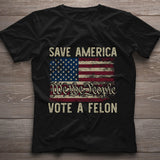 Vote FeI0n 2024 Shirt, I'm Voting For The FeI0n Shirt, We The People Shirt, Vote Convicted Shirt, Fight For America Shirt