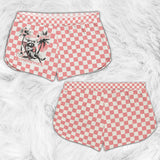Feral Girl Summer - Personalized Raccoon All Over Shirt & Women Shorts