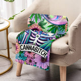Cannabitch - Personalized Weed Blanket