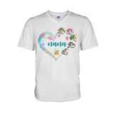 Nana's Little Turtle - Personalized Grandma T-shirt And Hoodie