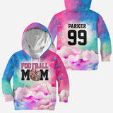 Football Mom - Personalized Football All Over Shirt