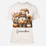 Grandma's Little Pumpkins - Personalized Grandma All Over Shirt