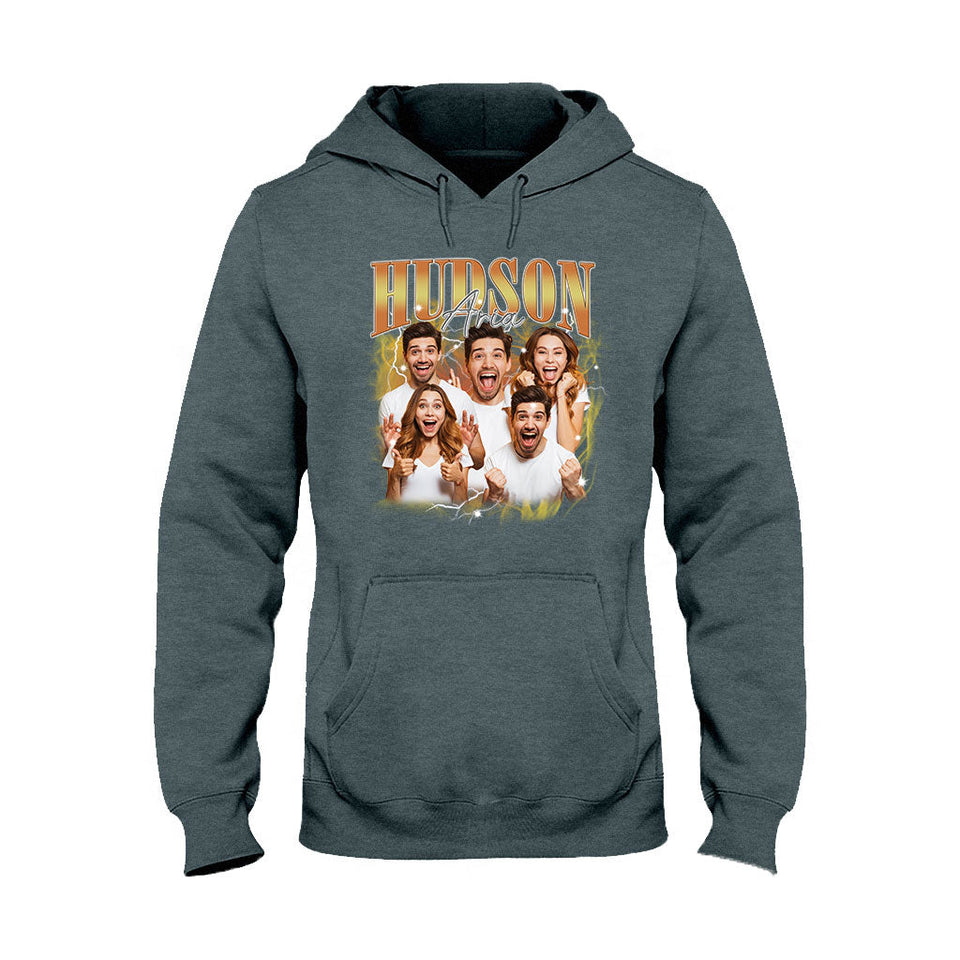 Custom Text And Photos - gift for anyone - Personalized T-shirt And Hoodie