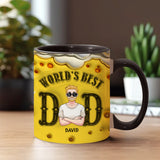 World's Best Dad - Personalized Father Accent Mug