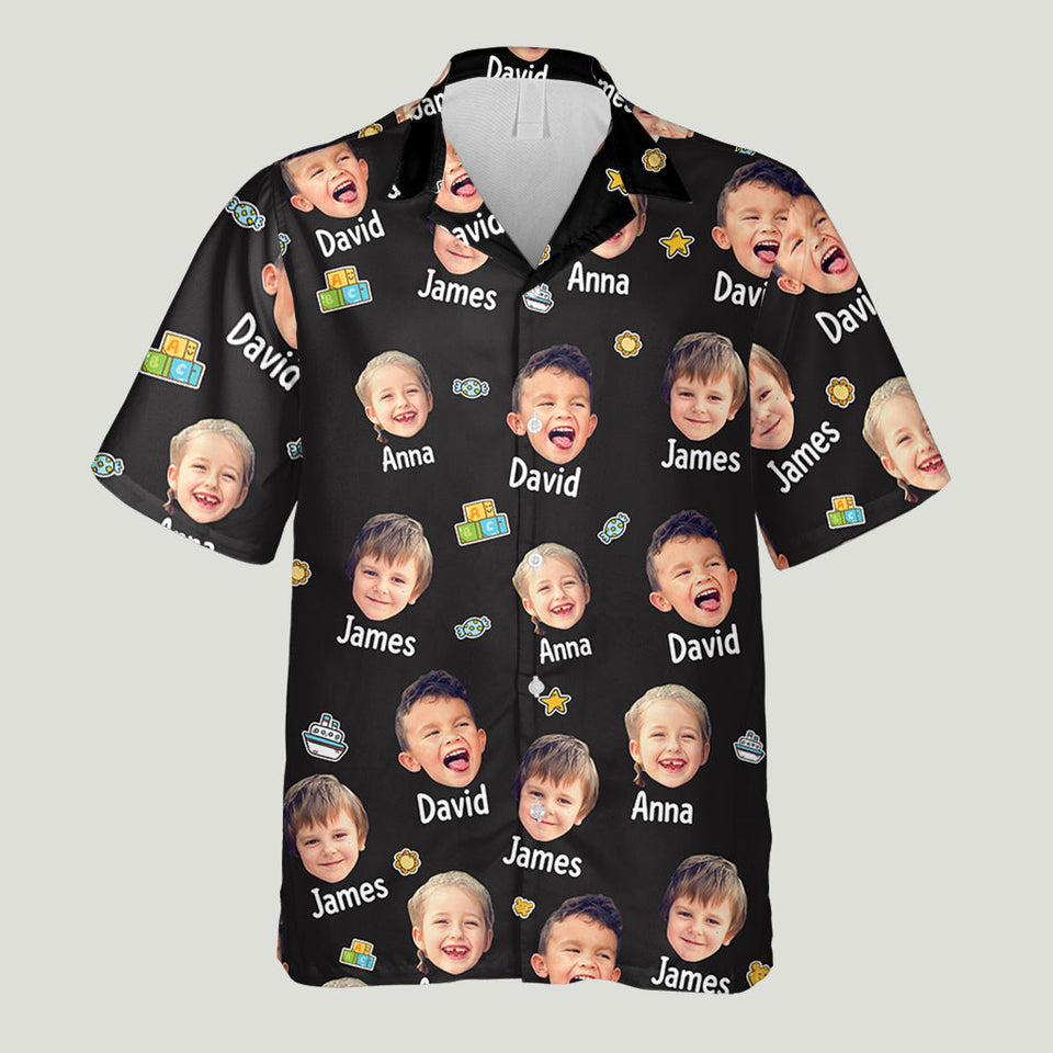 Reasons I Love Being A Grandpa - Personalized Grandpa Hawaiian Shirt