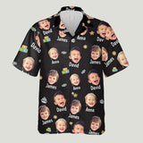 Reasons I Love Being A Grandpa - Personalized Grandpa Hawaiian Shirt