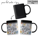 Mom's Love Hands Holding - Personalized Mother Mug