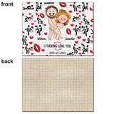 I Love You - Personalized Couple Jigsaw Puzzle
