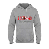 I Love My Girlfriend Boyfriend Husband Wife Custom Photo - Personalized Couple T-shirt And Hoodie