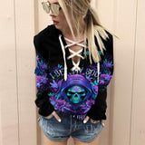 I Bet My Soul - Personalized Weed Off Shoulder Long Sleeve Dress