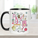 Can’t Talk Right Now Doing Teacher Stuff - Personalized Teacher Accent Mug