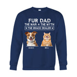 Fur Dad - Personalized Dog T-shirt And Hoodie