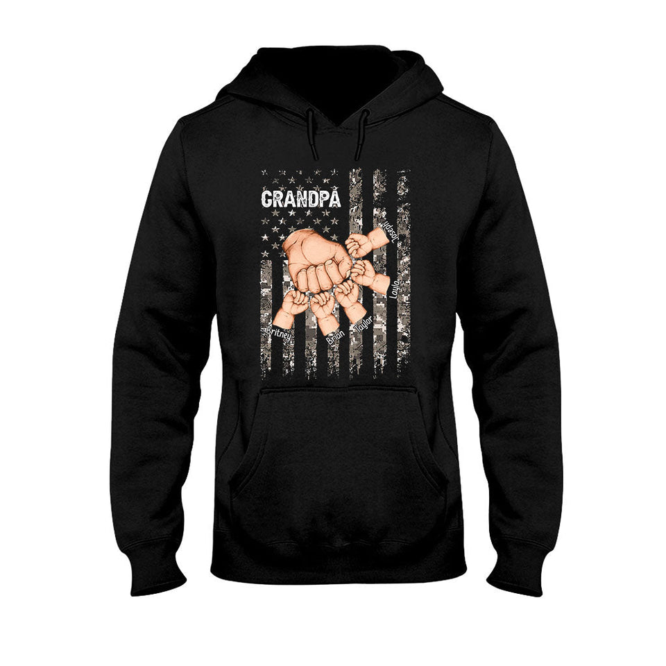 Best Grandpa/Papa/Dad Ever - Personalized Grandpa T-shirt And Hoodie