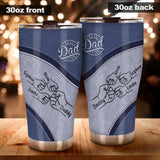 Best Dad Ever - Personalized Father Tumbler