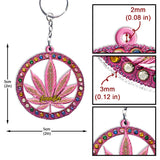 Stoner Chick - Personalized Weed Keychain