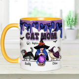 Cat Mom - Personalized Cat Accent Mug