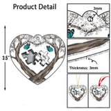 A Piece Of My Heart Lives In Heaven - Personalized Memorial Custom Shaped Ornament