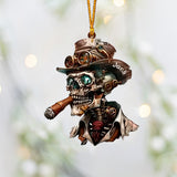 Spooky Skull - Personalized Skull Ornament