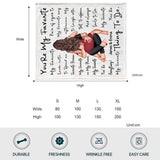 You're My Favorite Thing To Do - Personalized Couple Blanket