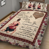 I Choose You - Personalized Couple Quilt Set