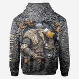 Viking Warrior Drinking Legend - Personalized Viking All Over Shirt