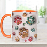 Best Dog Mom Dog Dad Cat Mom Cat Dad Ever - Personalized Dog Accent Mug