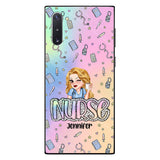 Nurse Life - Personalized Nurse Clear Phone Case