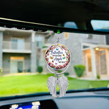 Those We Love Don't Go Away - Personalized Memorial Wings Ornament
