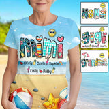 Grandma/ Mimi/ Nana... - Personalized Grandma All Over Shirt