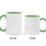 Be Your Own Kind Of Beautiful Birth Month Flower - Personalized Accent Mug