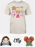 Back to School Coquette - Personalized Kid T-shirt And Hoodie