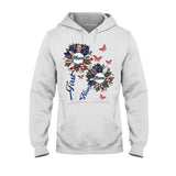 First Mom Now Grandpa - Personalized Grandma T-shirt And Hoodie