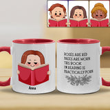 This Book I’m Reading Is Practically Porn - Personalized Book Accent Mug