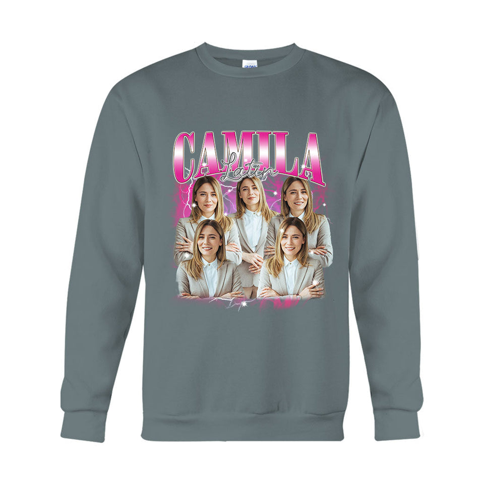 Custom Text And Photos - gift for anyone - Personalized T-shirt And Hoodie