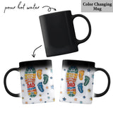 Happy Father's Day To The Best Dad - Personalized Father Mug